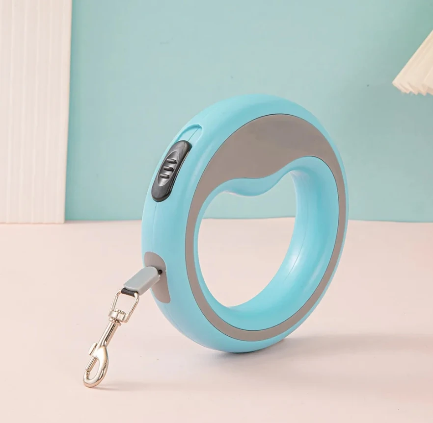Pink Retractable Dog Leash factory